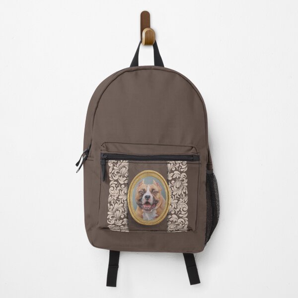 Item preview, American Staffordshire Bullterrier Charming Dog Portrait - Animal Collage designed and sold by CanisArtStudio.