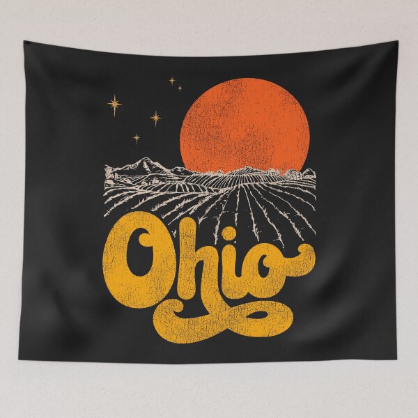Item preview, Vintage State of Ohio Mid Century Distressed Aesthetic designed and sold by ourkid.