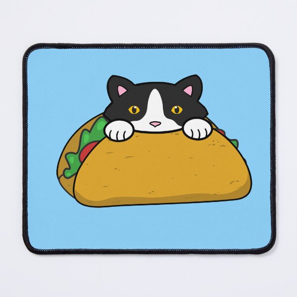 Item preview, Cute Taco Cat Pattern designed and sold by Purr95.