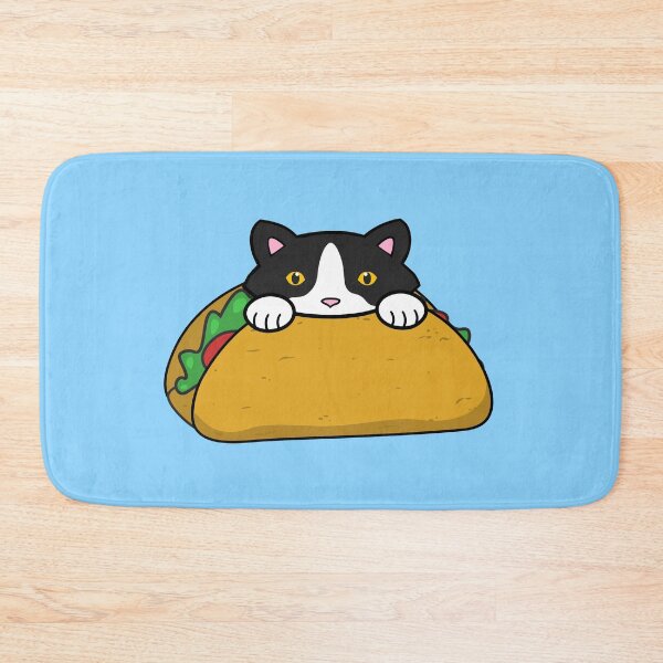 Item preview, Cute Taco Cat Pattern designed and sold by Purr95.