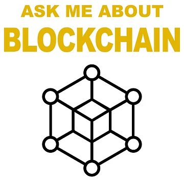 Artwork thumbnail, Ask Me About Blockchain, Blockchain Developer, Cryptocurrency, Software Engineer, Computer Science, Fullstack Developer, Programming Humor by Max-Wear