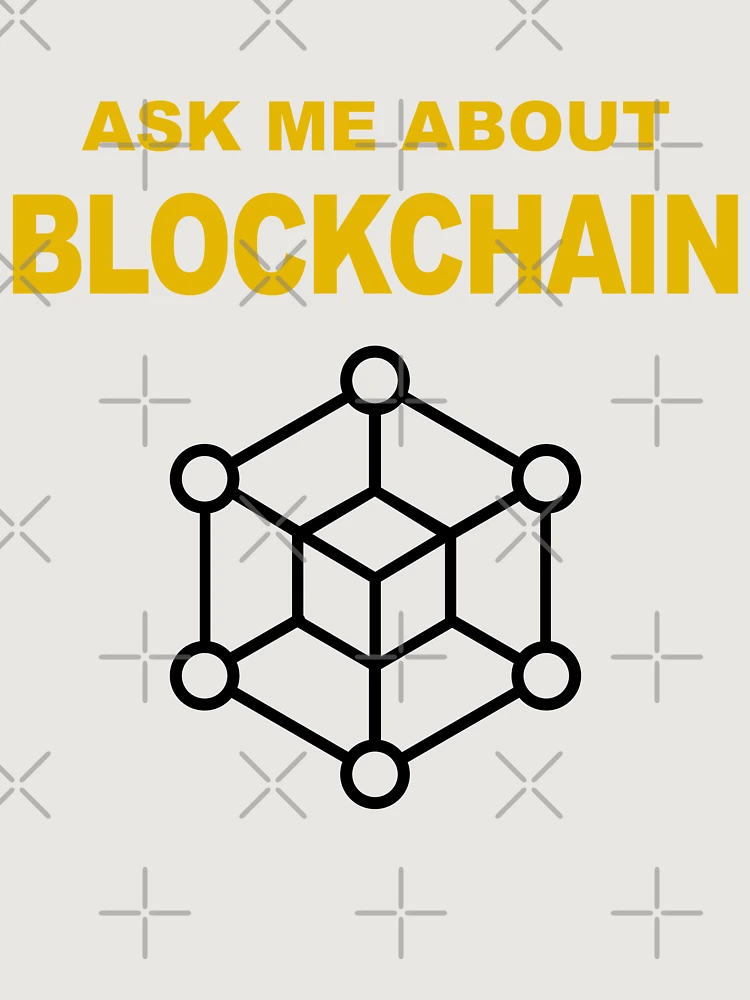 Thumbnail 6 of 6, Premium Oversized Hoodie, Ask Me About Blockchain, Blockchain Developer, Cryptocurrency, Software Engineer, Computer Science, Fullstack Developer, Programming Humor designed and sold by Max-Wear.
