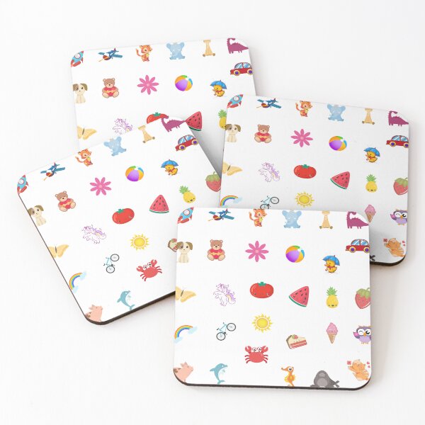 Item preview, Animals, Fruits, Vehicle, Sweeet, Unicorn, Sun, Butterfly, Multiple Packs For Kids designed and sold by SidhuKeet1.