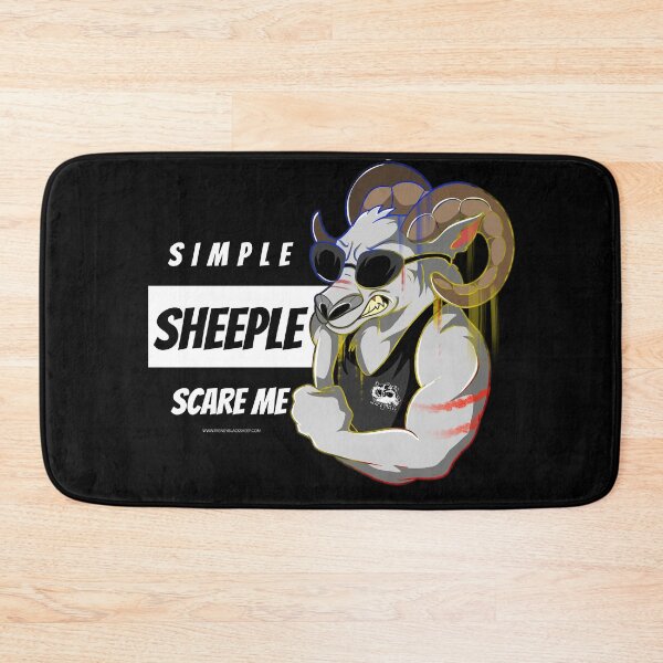 Item preview, Simple Sheeple Funny Truther designed and sold by BlackSheepEllis.