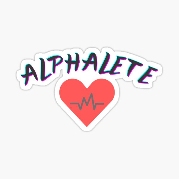 Alphalete Athletics Sticker | Sticker