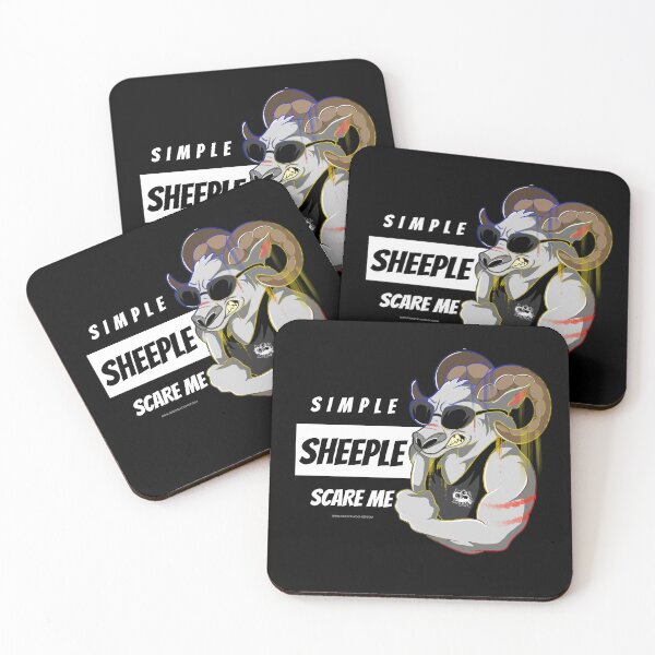 Item preview, Simple Sheeple Funny Truther designed and sold by BlackSheepEllis.