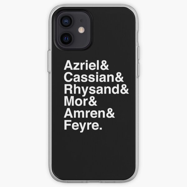 ACOMAF characters iPhone Soft Case