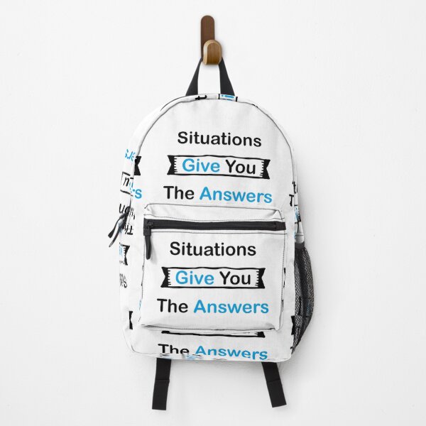 Item preview, Situations Give You The Answers designed and sold by Innovational.