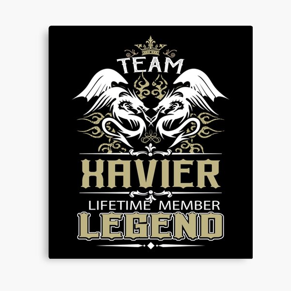 Xavier Family Crest Canvas Print | Zazzle