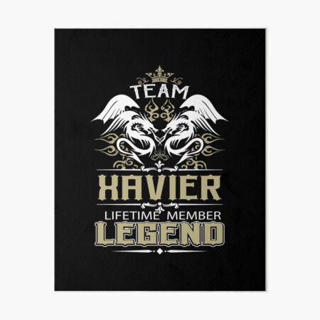 Xavier Family Crest Canvas Print | Zazzle