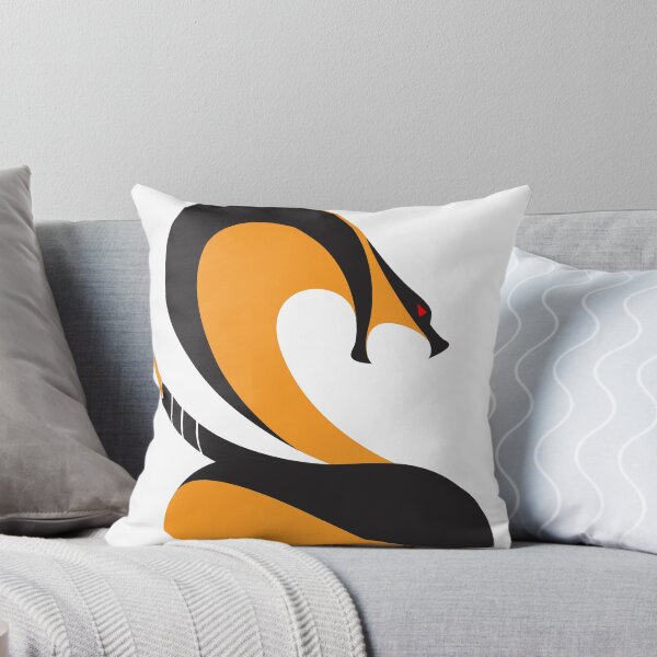Aperçu de l'œuvre Cobra noir et jaune créée et vendue par vogowa.