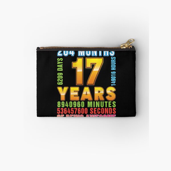 Item preview, 17 Years 204 Months Of Being Awesome 17th Birthday Happy  designed and sold by mchargue12.