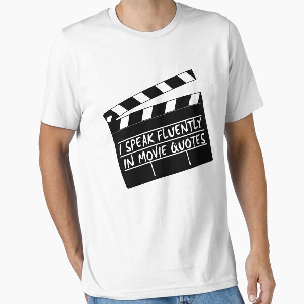 Artikel-Vorschau von Ich spreche fließend in Filmzitaten, designt und verkauft von g3nzoshirts.