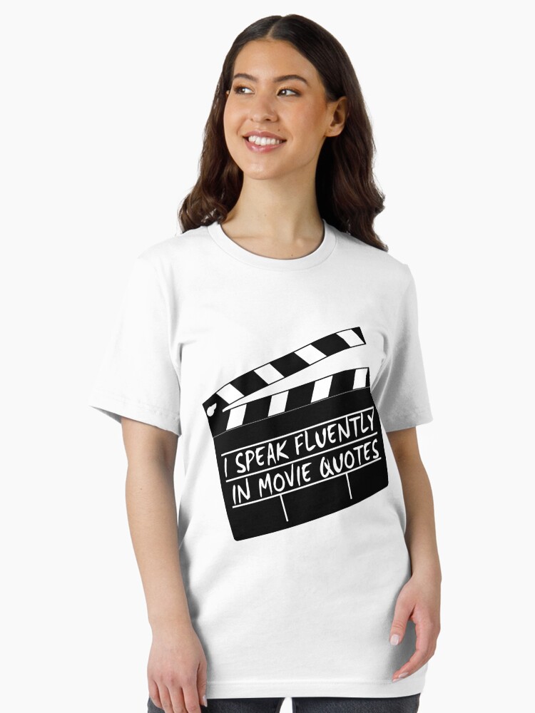 Thumbnail 2 von 7, Essential T-Shirt, Ich spreche fließend in Filmzitaten designt und verkauft von g3nzoshirts.