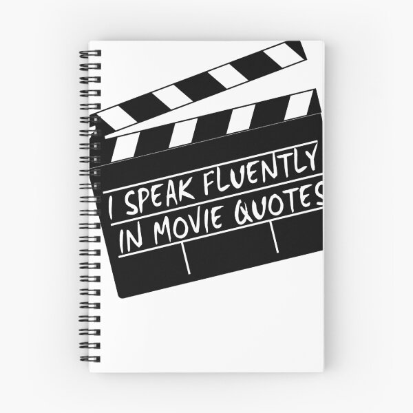 Item preview, I speak fluently in movie quotes designed and sold by g3nzoshirts.