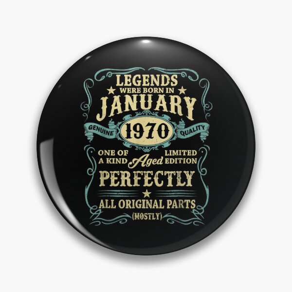 Item preview, January 1970 52nd Birthday Gift 52 Year Old Men Women  designed and sold by mchargue12.