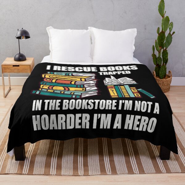 Item preview, Bookworms Book Hoarder I Rescue Books Trapped Avid Readers  designed and sold by mchargue12.