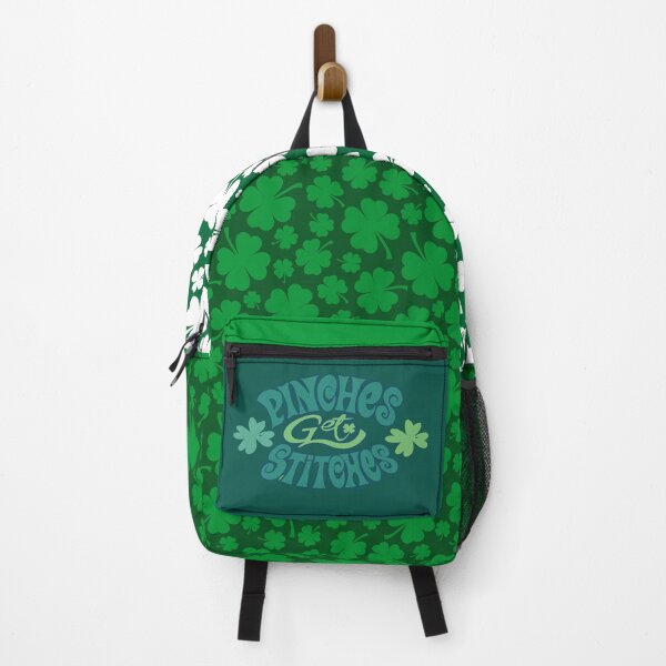 Item preview, Pinches Get Stitches- Funny St Patrick's Day Quote designed and sold by YueHeng Creates ⭐⭐⭐⭐⭐.