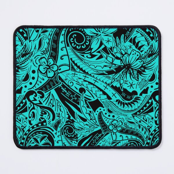 Item preview, Polynesian Tribal Teal Collection designed and sold by sunnthreads.