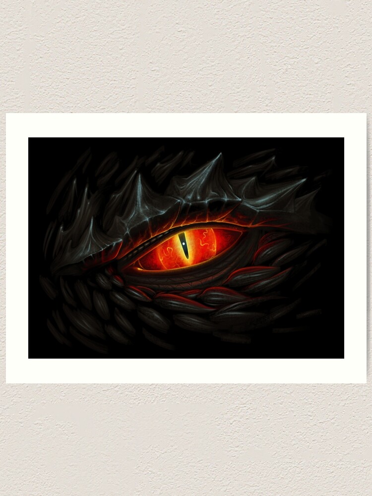 Eye of the Dragon Art Print for Sale by Kristinjobe