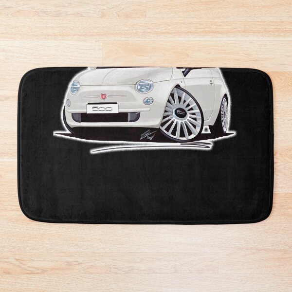 Item preview, Fiat 500 Fiat 500 White Classic T-Shirt.png designed and sold by MonicaCook.