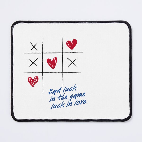 Item preview, Unhappy in the game, happy in love. designed and sold by H Jonas.