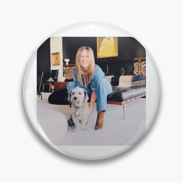 Item preview, Jennifer Aniston and dog  designed and sold by JenLolavie.