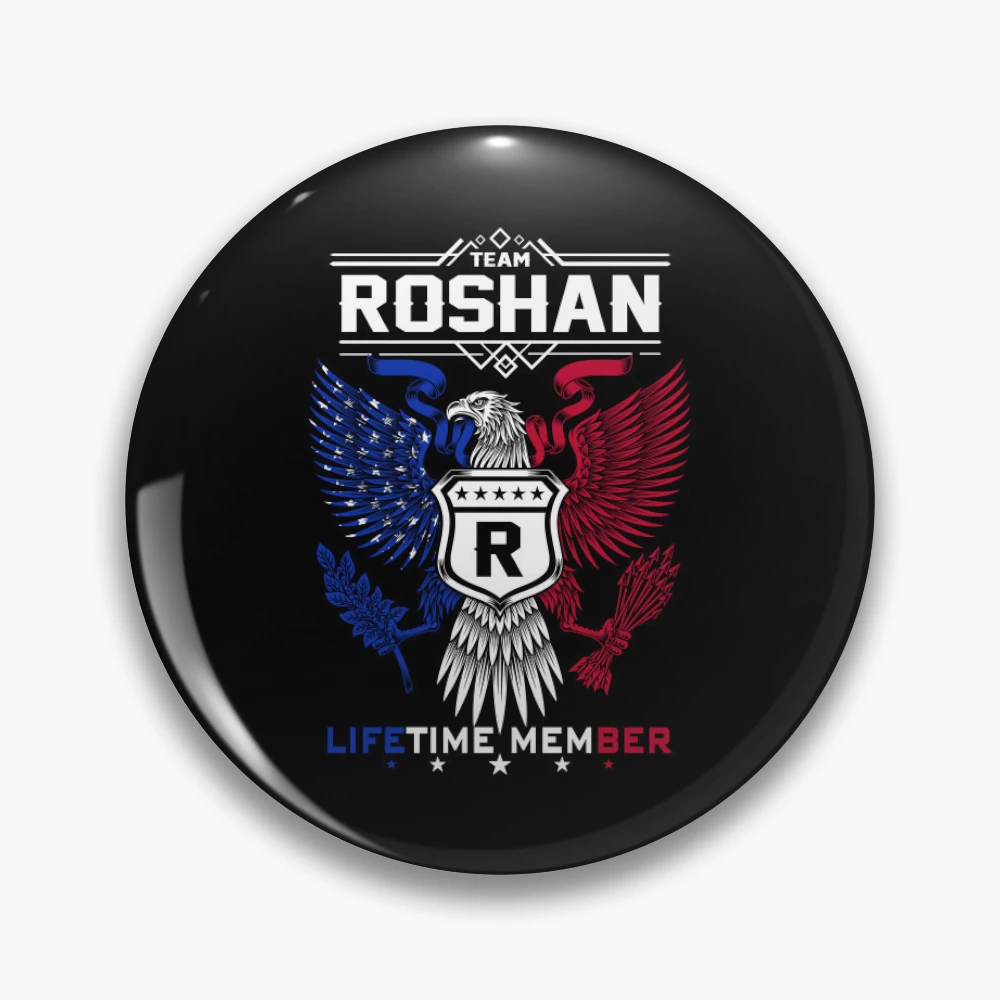 Roshan Name T Shirt - Roshan Eagle Lifetime Member Gift Item Tee