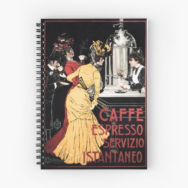 Item preview, CAFFE ESPRESSO SERVIZIO ISTANTANEO Vintage Italian Advertisement designed and sold by retroposters.