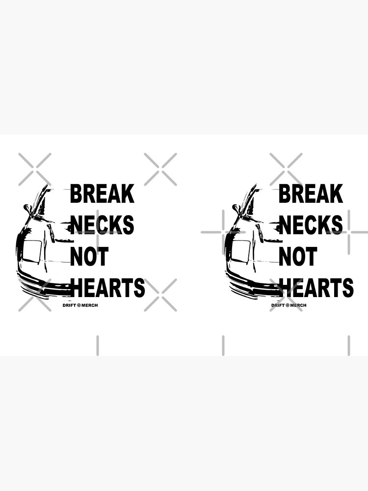 Thumbnail 4 of 4, Coffee Mug, Break Necks Not Hearts Japanese Car Enthusiast Retro designed and sold by driftmerch.