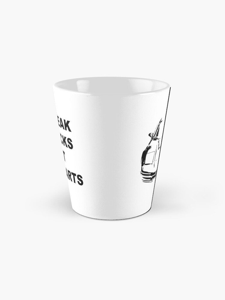 Thumbnail 2 of 4, Coffee Mug, Break Necks Not Hearts Japanese Car Enthusiast Retro designed and sold by driftmerch.