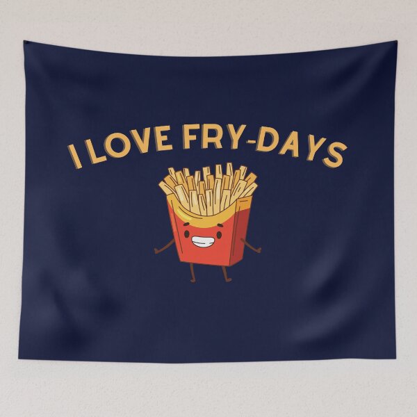 Item preview, I love fry-days designed and sold by D1ogo.