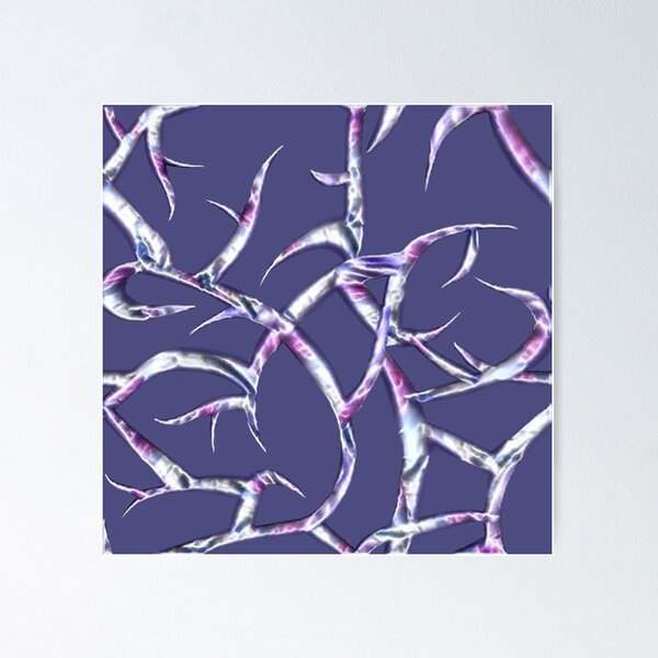 Item preview, coral, planta plateada, tendencia año, muy peri, morado designed and sold by Maria Mihailova.