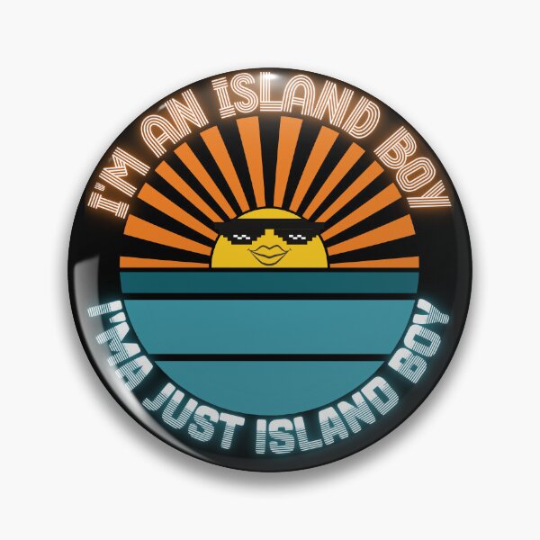 Item preview, I'm An Island Boy Just Island Boi Caribbean Funny Meme designed and sold by Locjeb.