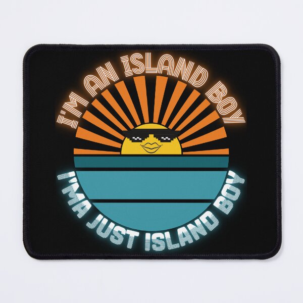 Item preview, I'm An Island Boy Just Island Boi Caribbean Funny Meme designed and sold by Locjeb.