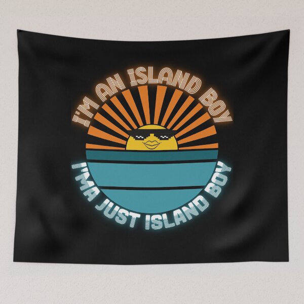 Item preview, I'm An Island Boy Just Island Boi Caribbean Funny Meme designed and sold by Locjeb.