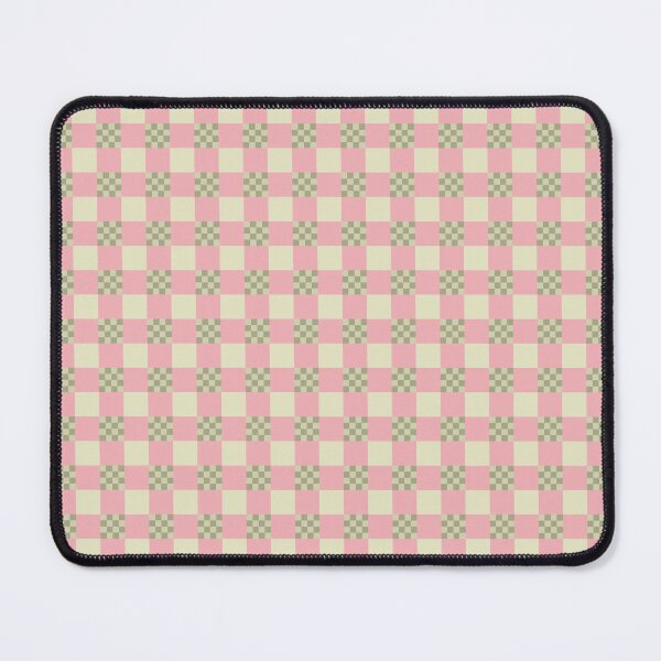 Item preview, Checker Squares Plaid Pattern Pink And Green designed and sold by scorpiolane.