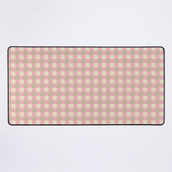 Item preview, Checker Squares Plaid Pattern Pink And Green designed and sold by scorpiolane.