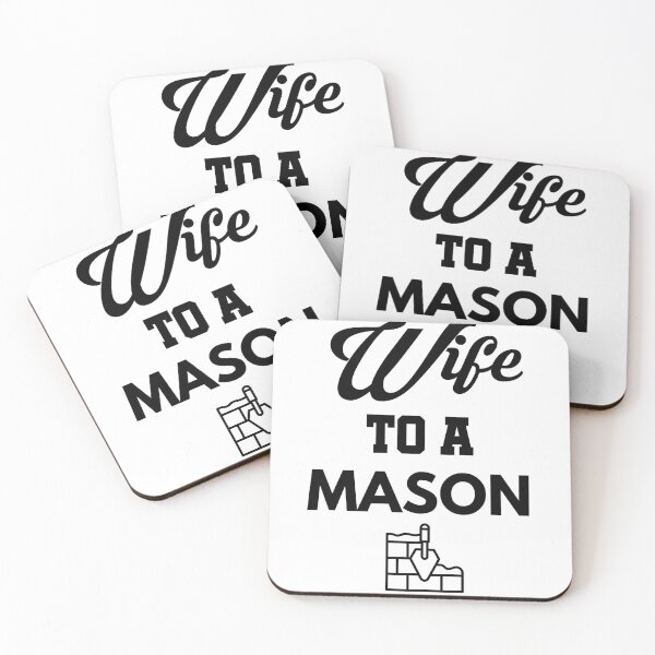 Item preview, Wife To A Mason designed and sold by StoicQuotes.