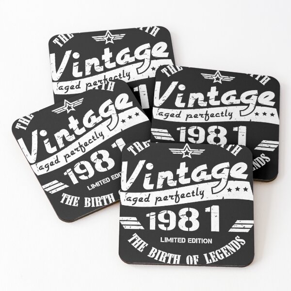 Item preview, Vintage 1981 - 40th Birthday Gift For Men Essential designed and sold by percyuhshelia.