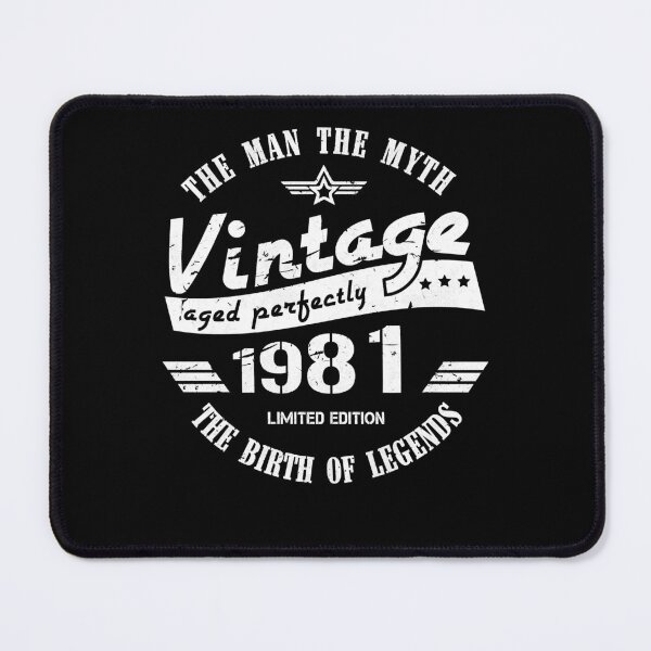 Item preview, Vintage 1981 - 40th Birthday Gift For Men Essential designed and sold by percyuhshelia.