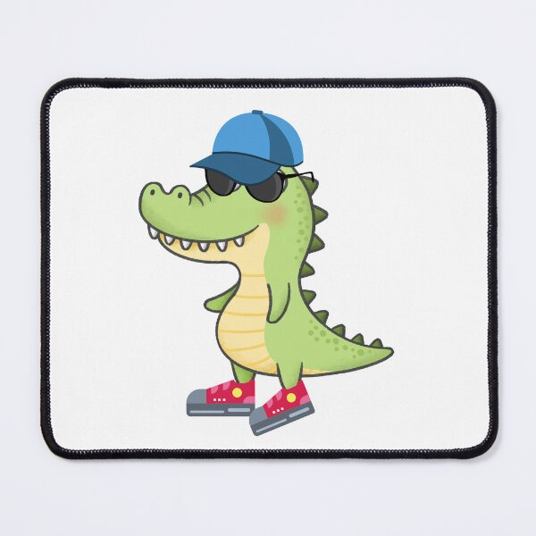 Item preview, Cool Funny Gator with baseball hat designed and sold by Anako Design.