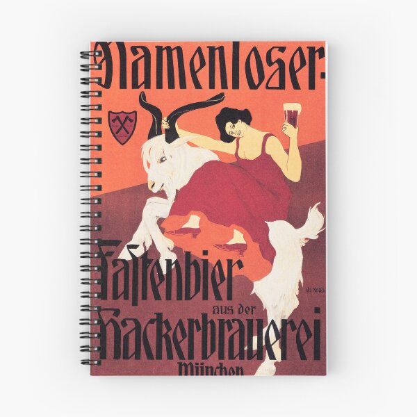 Item preview, NAMENLOSER FASTENBIER BEER Vintage Deutsche German Munich Brewery Advertisement designed and sold by retroposters.