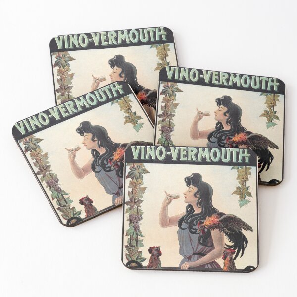 Item preview, CINZANO VINO VERMOUTH TORINO Vintage Italian Herbal Liqueur Advert designed and sold by retroposters.