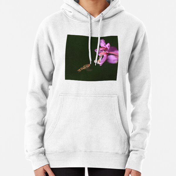 Hoverfly in flight Pullover Hoodie