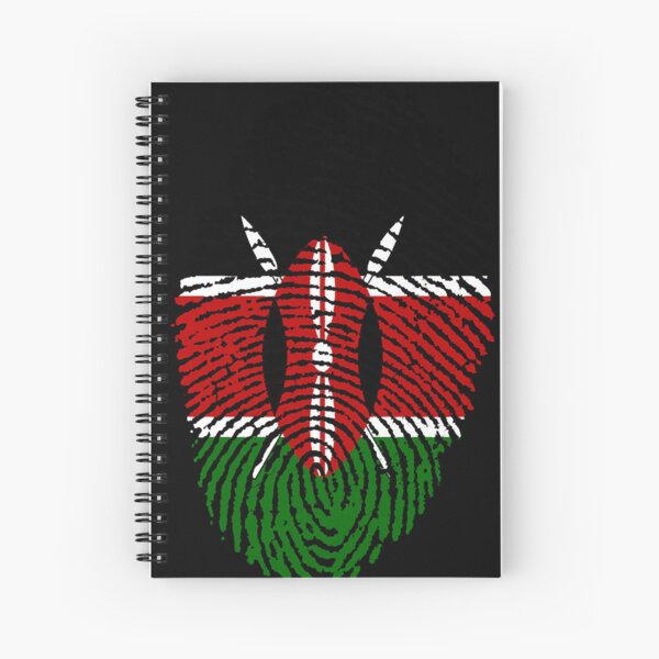 Aperçu de l'œuvre T-shirt classique d'empreinte digitale kenyane.png créée et vendue par CynthiaConstan.