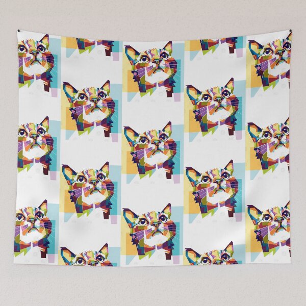 Item preview, cat art project wpap  designed and sold by dowall58.
