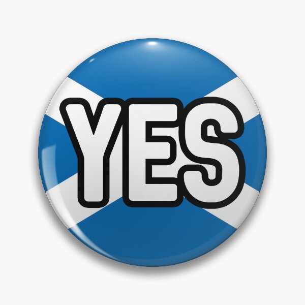 Item preview, YES, Scottish Independence Saltire Flag Circle Design designed and sold by MacPean.