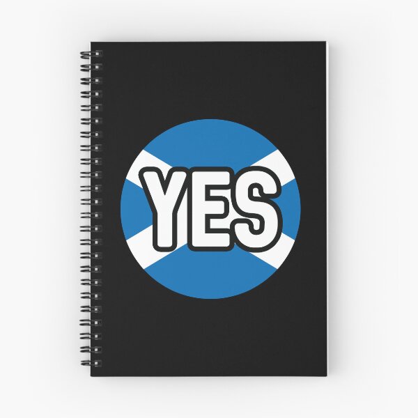 Artikelvorschau, JA, Schottisches Unabhängigkeits-Saltire-Flaggen-Kreis-Design entworfen und verkauft von MacPean.