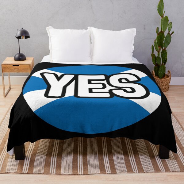 Item preview, YES, Scottish Independence Saltire Flag Circle Design designed and sold by MacPean.